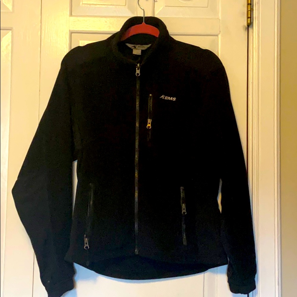 Women’s black EMS fleece size M
